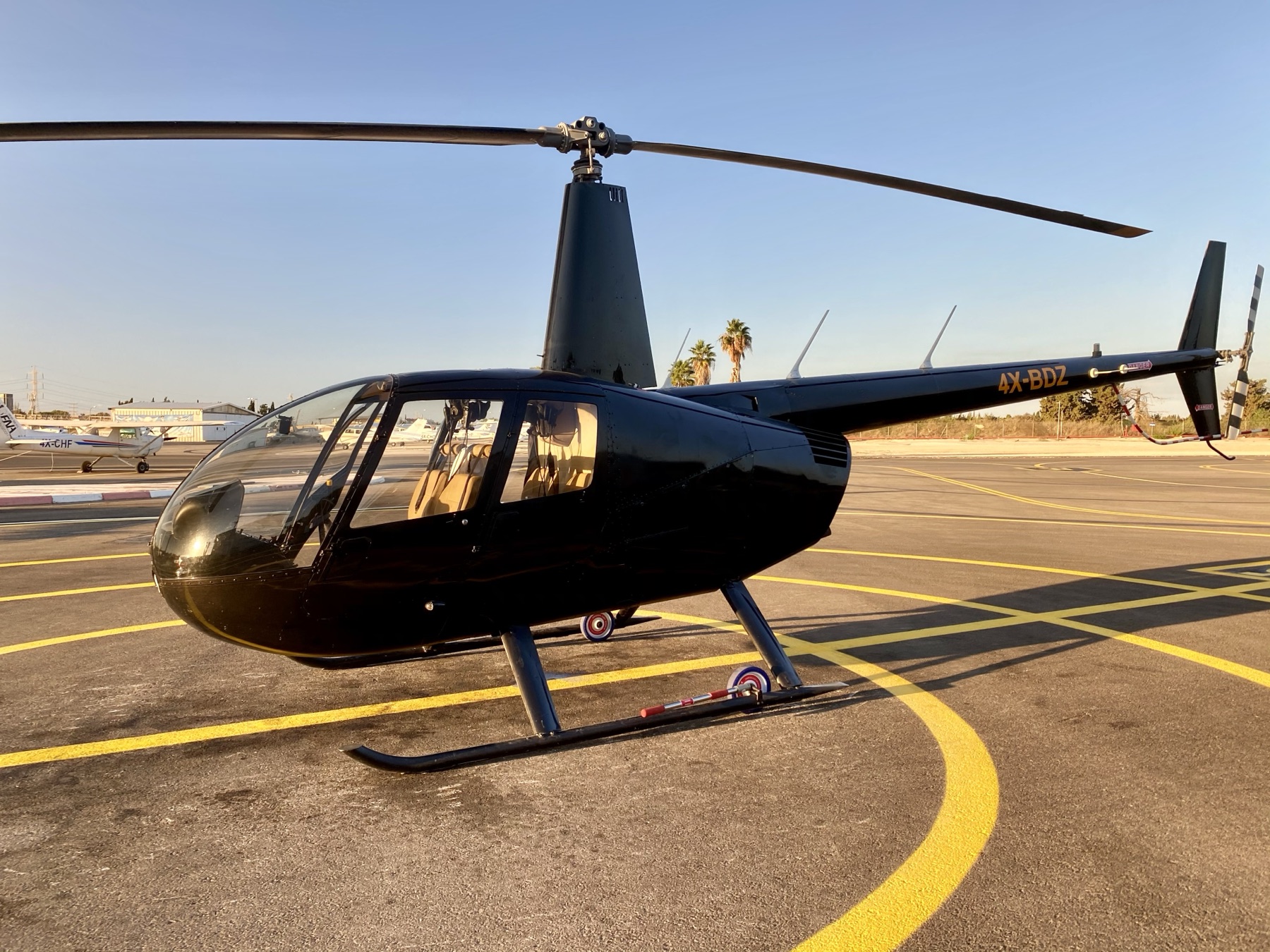 Robinson R44 helicopter